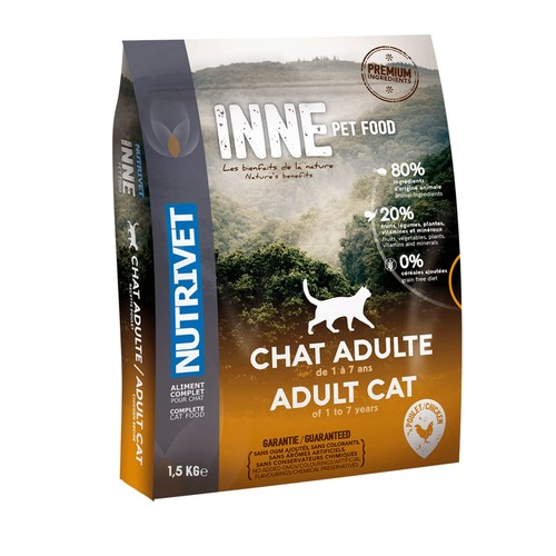 Nutrivet inne chat - -,