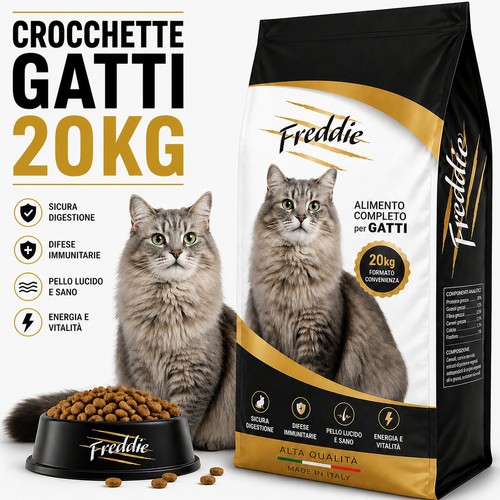 Crocchette gatto 20kg - gatto,