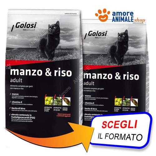 Golosi cat adult manzo - golosi,